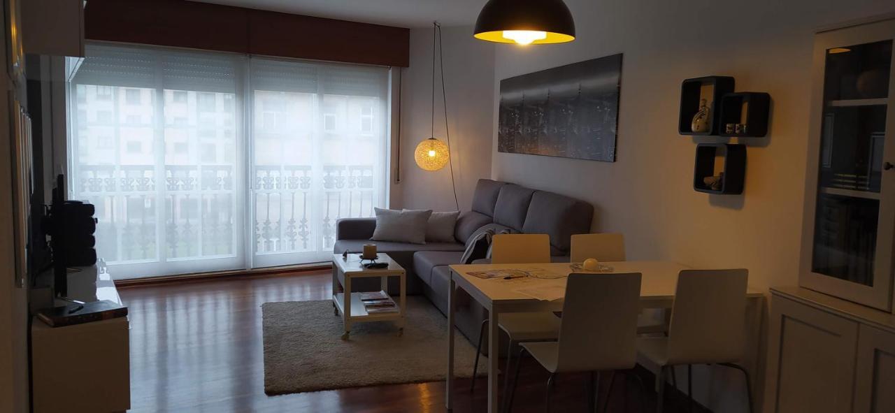 Moderno Y Luminoso 2 Dormitorios Con Todas Las Comodidades En Pontevedra Ciudad Eksteriør bilde