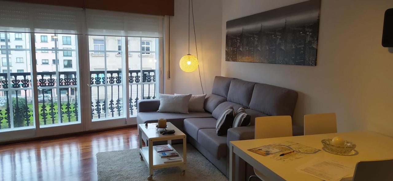 Moderno Y Luminoso 2 Dormitorios Con Todas Las Comodidades En Pontevedra Ciudad Eksteriør bilde